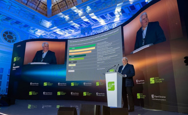 Участь у 18-му Київському Безпековому Форумі: презентація соціологічного дослідження "Про війну і мир"